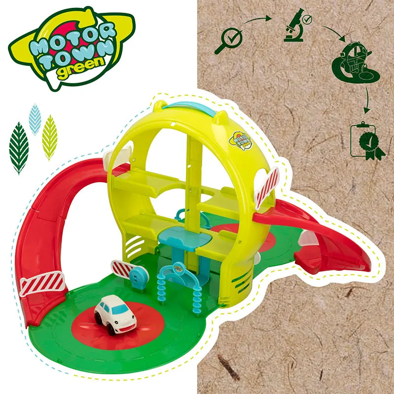 Parking bioplastique avec 1 voiture - 18m+-4