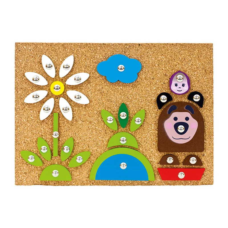 Jeu de clous Masha & Michka 206pcs - 36m+-6