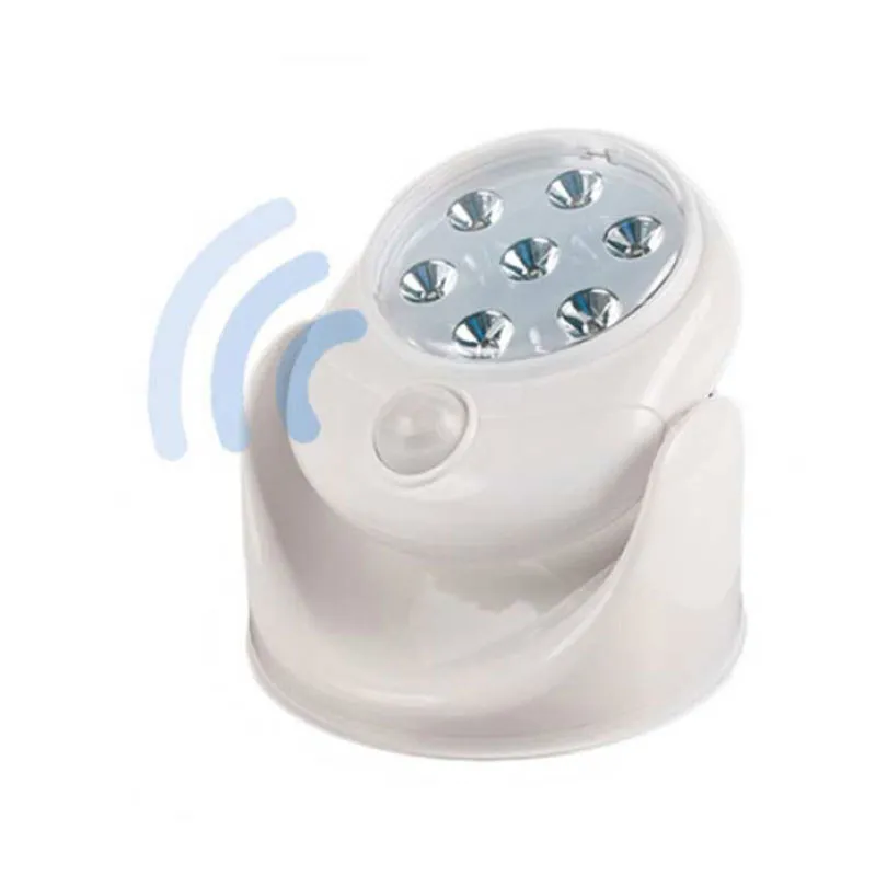 Lampe LED sans fil détecteur de mouvement 360° - 12x7cm-11