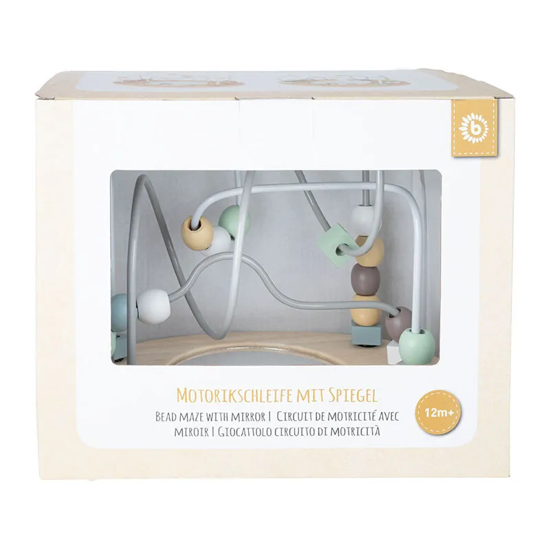 Boucle de motricité à miroir Bleu - 12m+-10