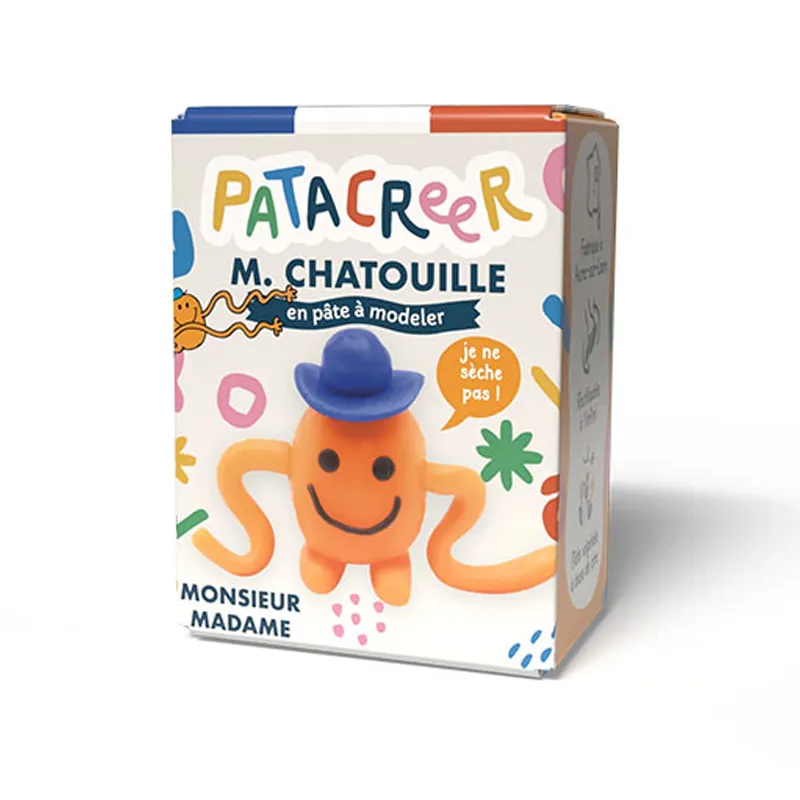 Kit Mr Chatouille en pâte à modeler Patalege - 13m+-0