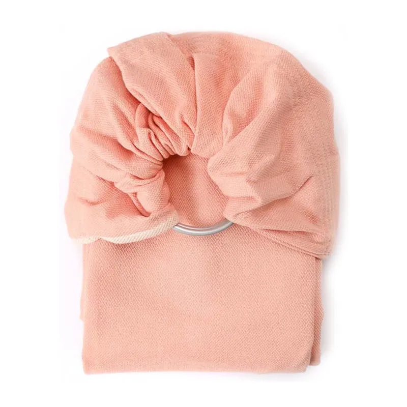 Écharpe sans noeud Sling Coton BIO Abélia Rose - 0m+-1