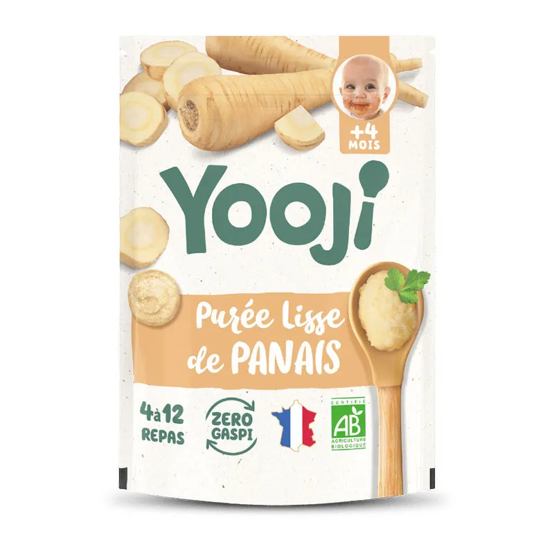 Duo Purées de Panais (x2) & Patate douce BIO (x2) - 16 repas - 4m+-4