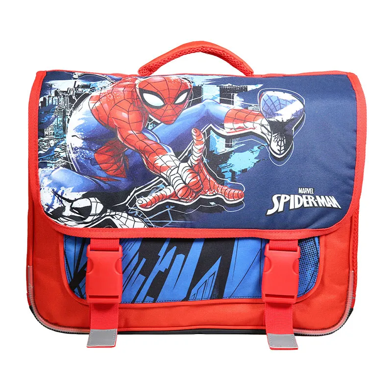 Cartable Spider-Man Bleu - 38x34cm-0