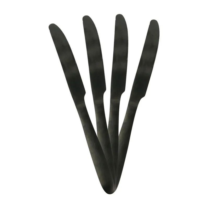 Ménagère de couverts Noir - 16pcs-2