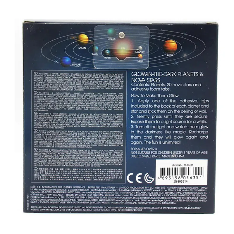 9 Planètes  Supernova & 20 Étoiles Phosphorescentes - 3+-8