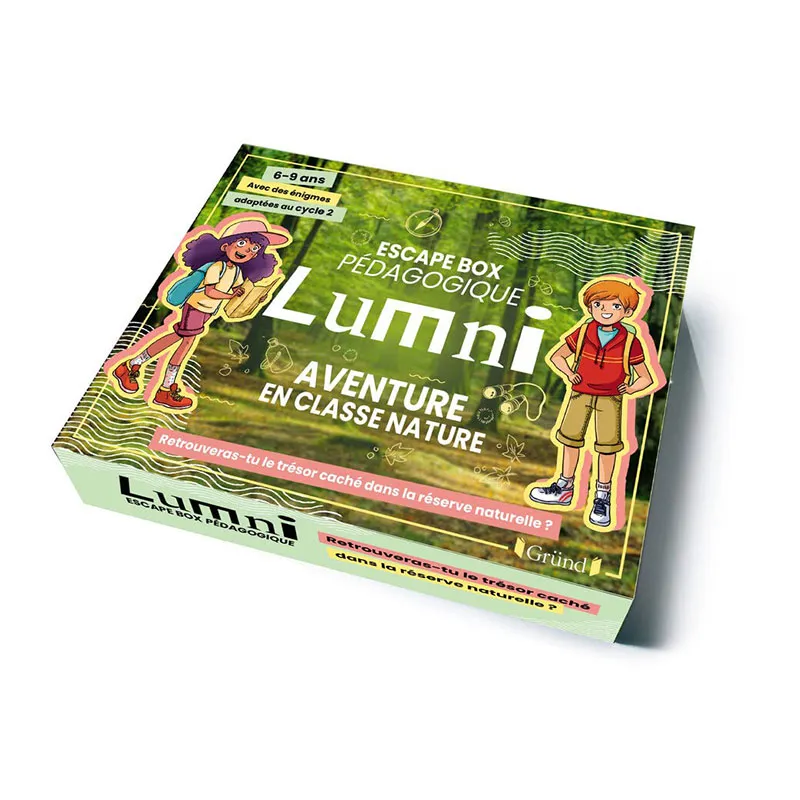 Escape box Lumni Aventure en classe nature - 6+-0