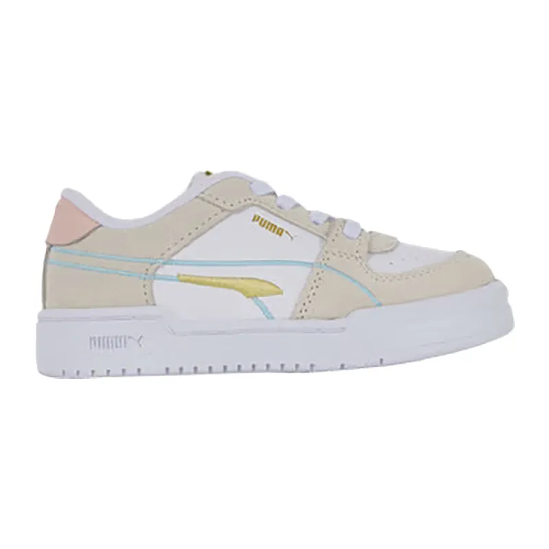 Baskets Bébé Tweak Puma - Blanc/Jaune/Bleu-0