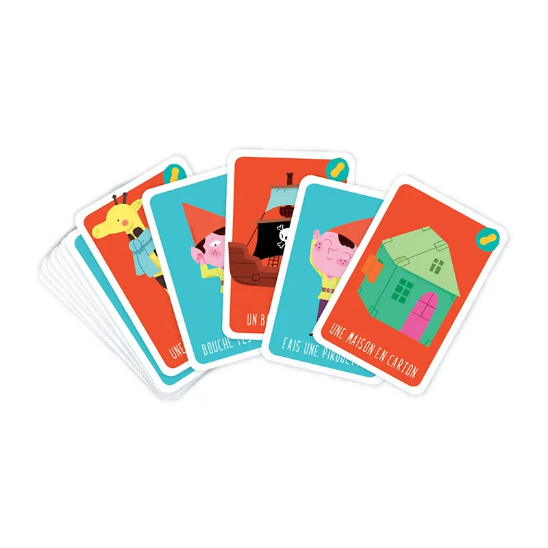 Jeu de cartes Pirouette Cacahuète 48pcs - 4+-2