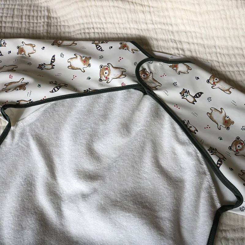 Bavoir à manches layette Meilleur Copain - Multicolore-6