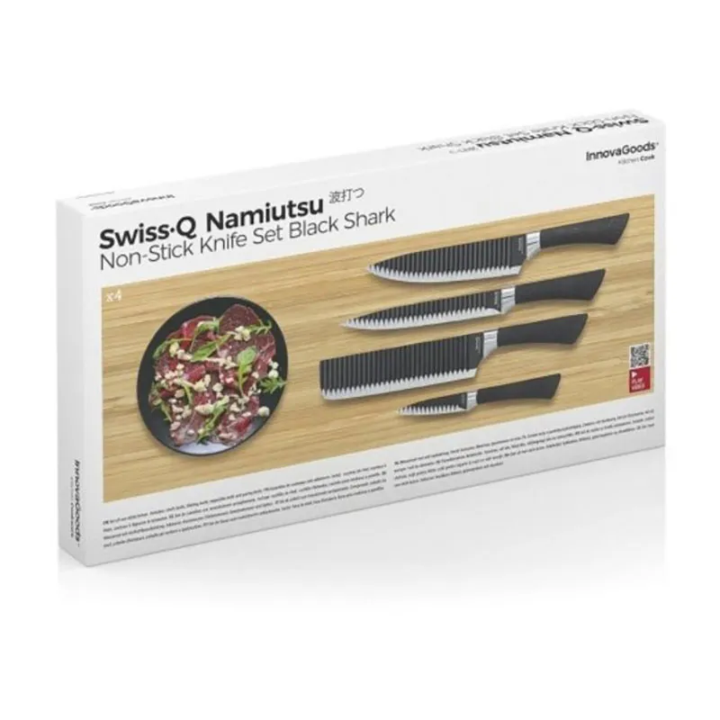 Couteaux de cuisine Black Shark Namiutsu - 4pcs-10