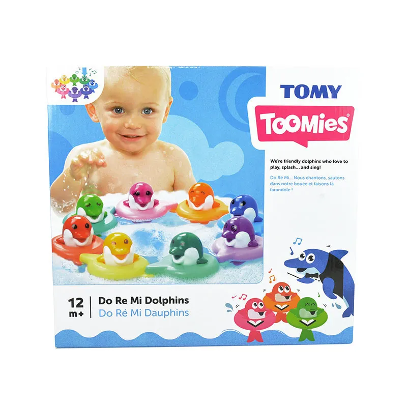 Jeu de bain Do-Ré-Mi Dauphins sonores - 12m+-9
