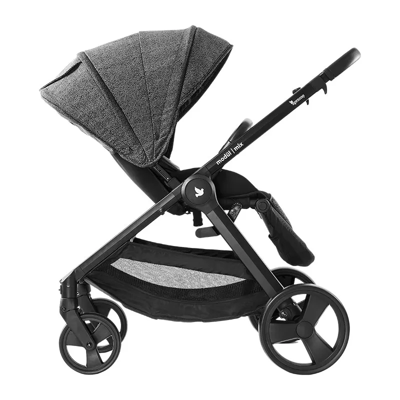 Poussette Modul Mix 5en1 360 Gris + Siège-auto Modul Two Bleu + OFFERT Protection pluie - 0m+-4