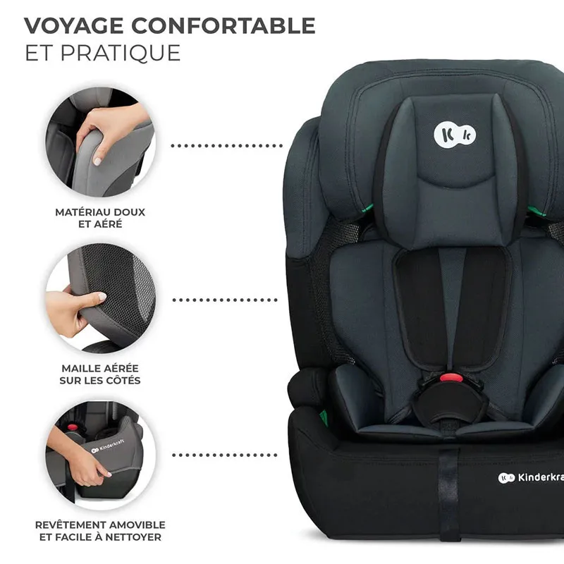 Siège-auto Comfort Up i-Size/Ceinturé 75-150cm - Noir-7