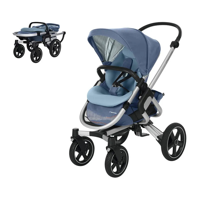 Poussette Tout terrain Nova 4 roues Frequency Bleu - 0m+-0