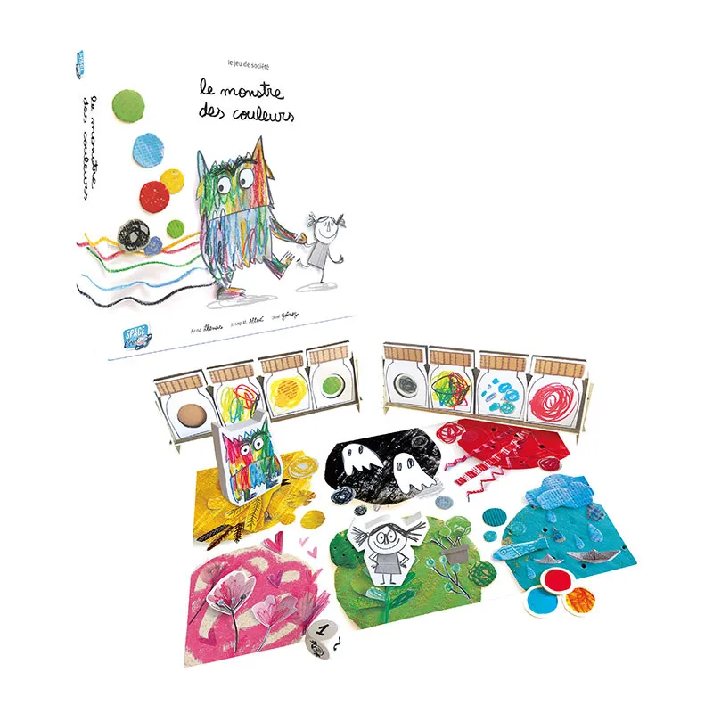 Jeu de société Le monstre des couleurs - 4+-0