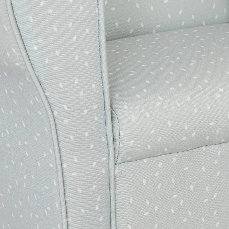 Fauteuil club Feuille Vert - 50x39x44cm-2