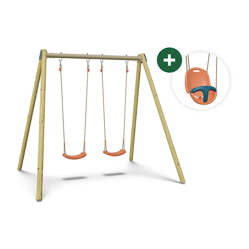 Portique Bois Doublo 2,30m - 3+-0