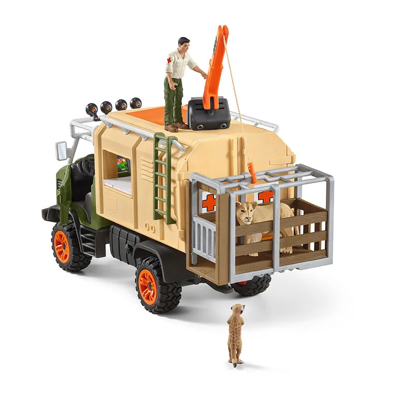 Gros camion sauvetage d'animaux - Wild life-4