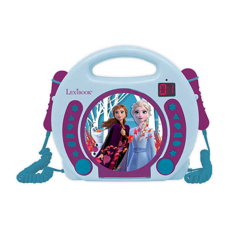 Lecteur CD & 2 Micros Reine des Neiges - 36m+-0