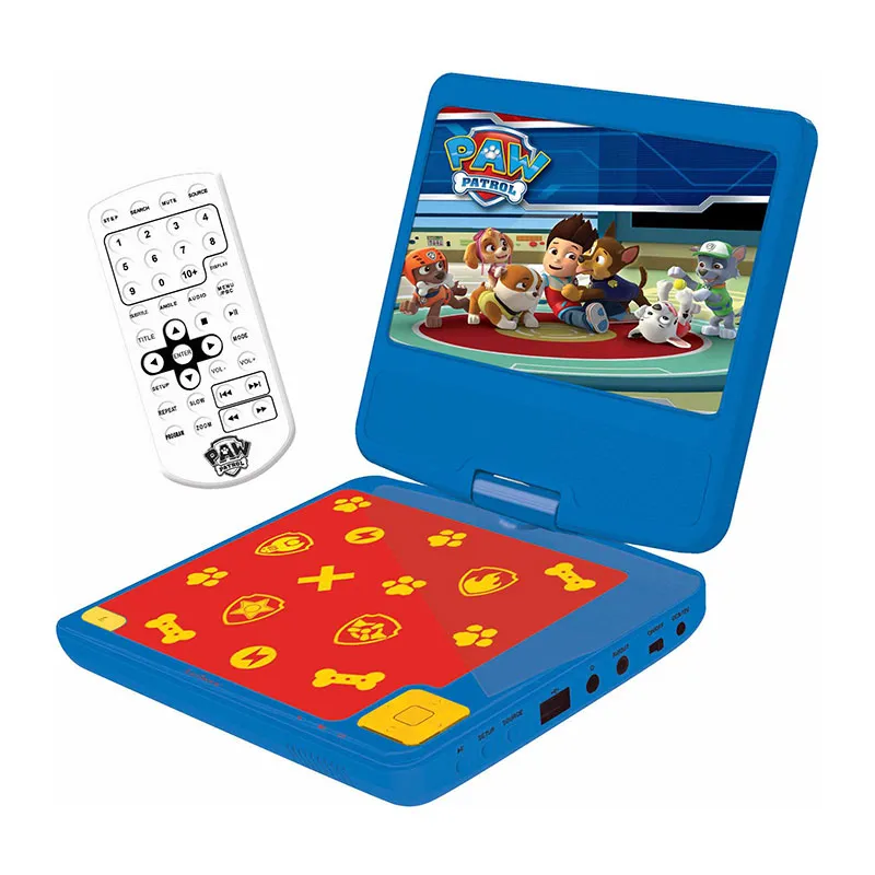 Lecteur DVD portable & écouteurs Pat'Patrouille - 6+-0