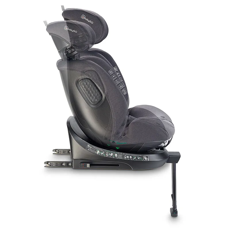 Siège-auto 360° I-Size Move 40-150cm - Gris-8