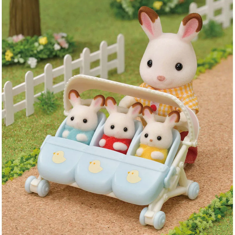 Poussette triple - 4pcs-3