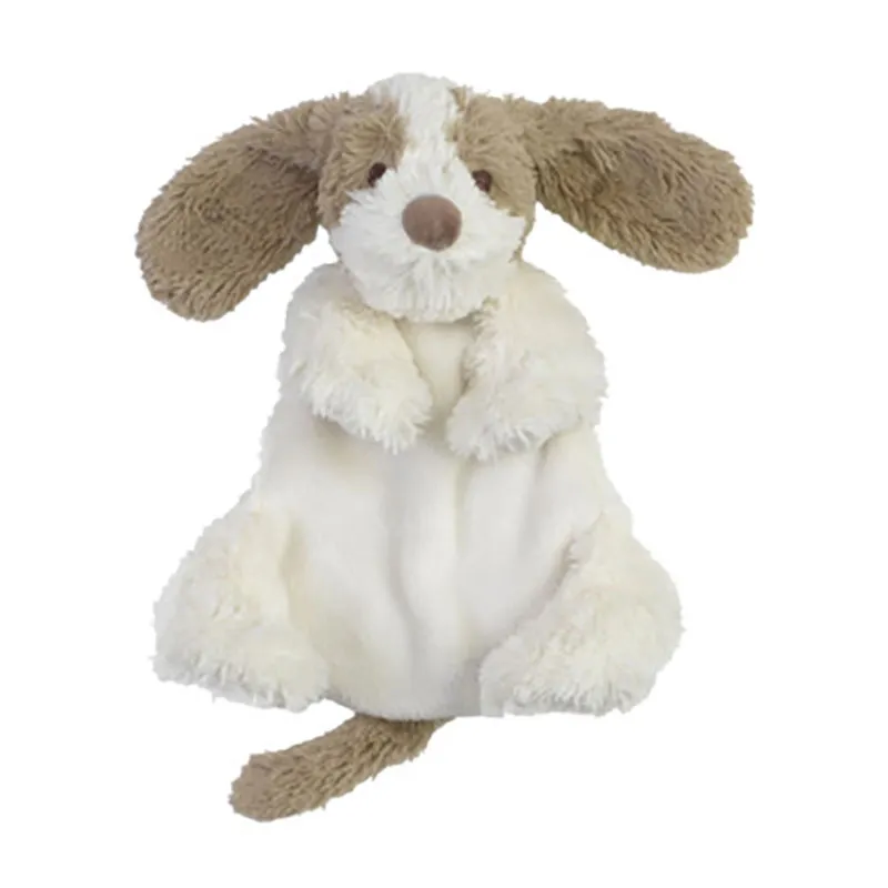 Doudou Chien David Beige/Marron - 22cm-0