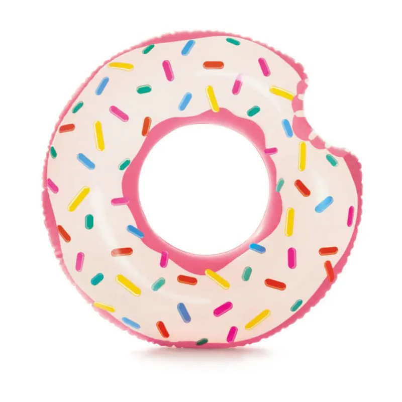 Bouée gonflable Donut croqué - Ø94cm-2