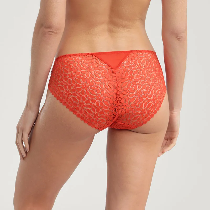 Culotte Femme Daily Dentelle - Rouge-1