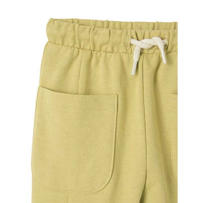 Pantalon molleton - Jaune-2