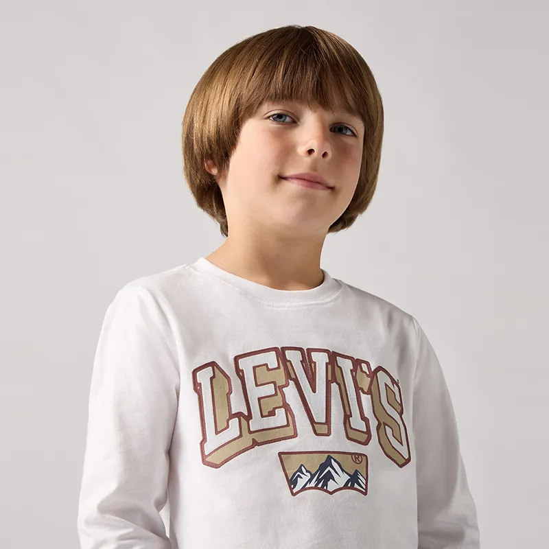 T-shirt ML Enfant Academic adventurer - Bright White-5