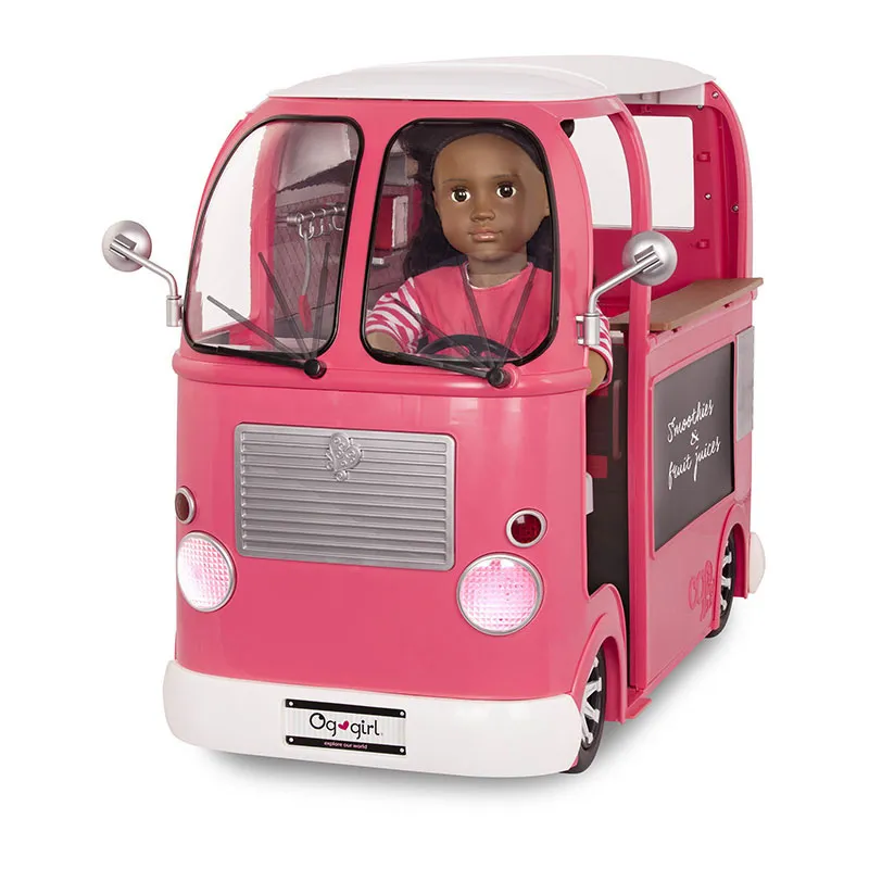 Foodtruck Rose & Accessoires - 75pcs-7