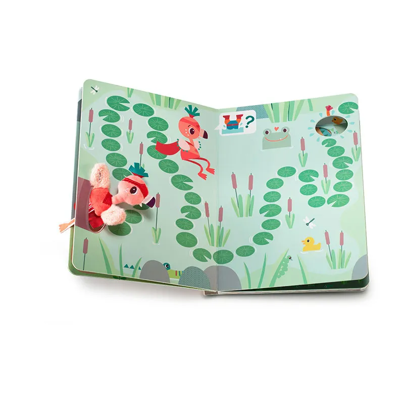 Livre labyrinthe Wonder Anaïs le flamant rose - 24m+-5