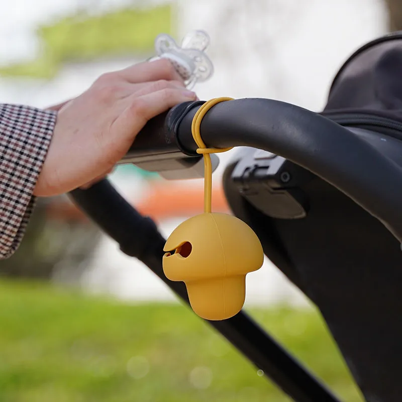 Boîte à sucette Silicone - Jaune miel-2