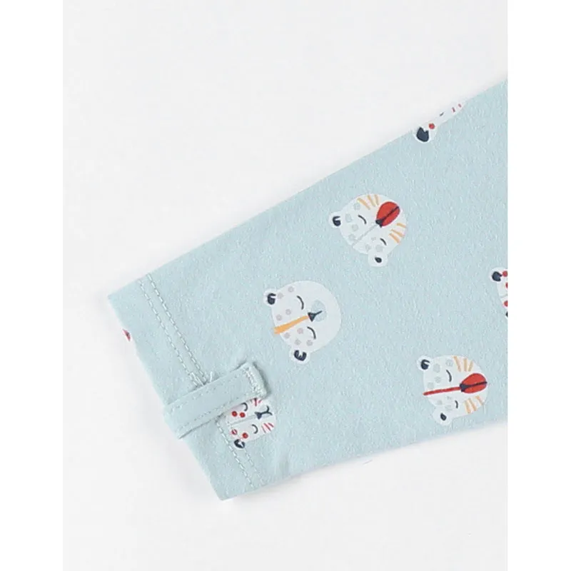Dors-bien sans pieds Tigre - Bleu-3