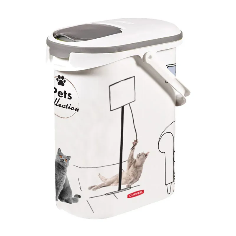 Conteneur à croquettes Pets Collection Chats - 10L-1