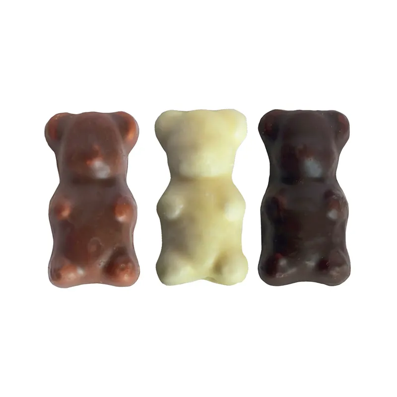 Bonbonnière Mini oursons guimauve 3 chocolats - 250g-1