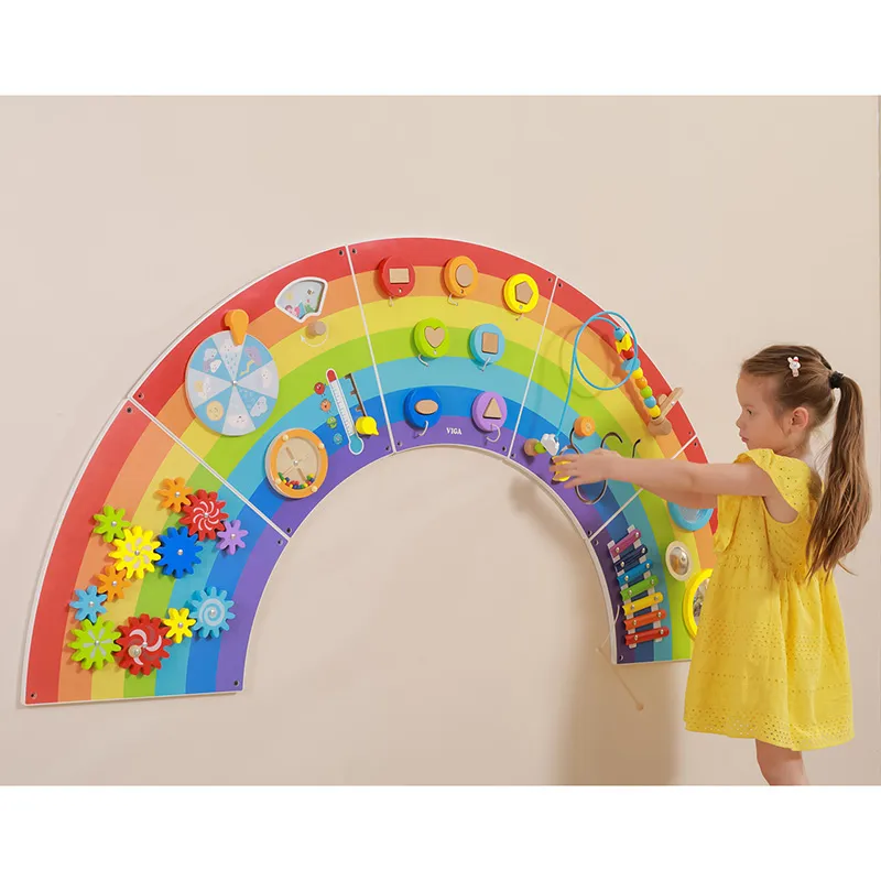 Jeu mural Arc-en-ciel 162x81cm - 18m+-1
