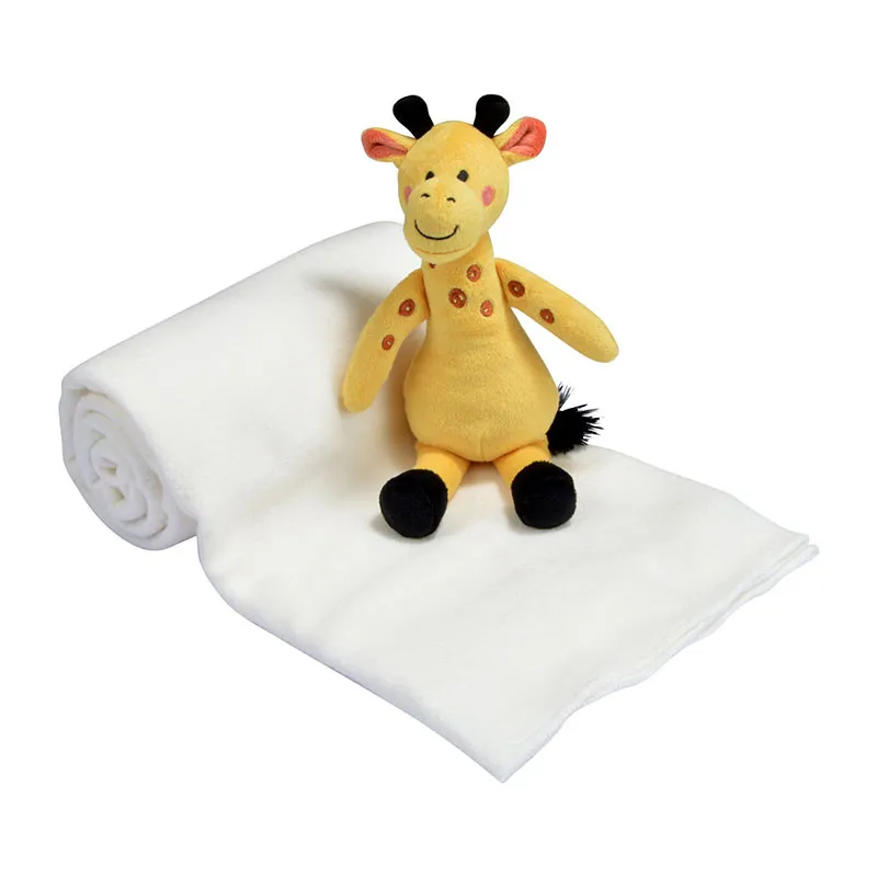 Doudou + plaid Savane - 80x100cm-0