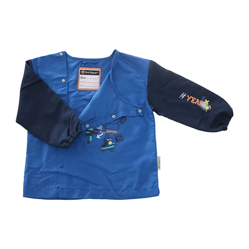 Tablier ML Ptit Rebelle Petit Béguin - Bleu-2