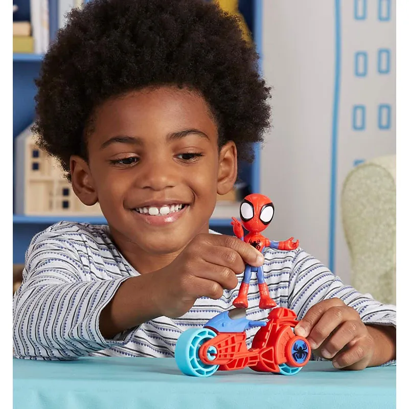 Coffret Spider-Man & moto Spidey - 36m+-4