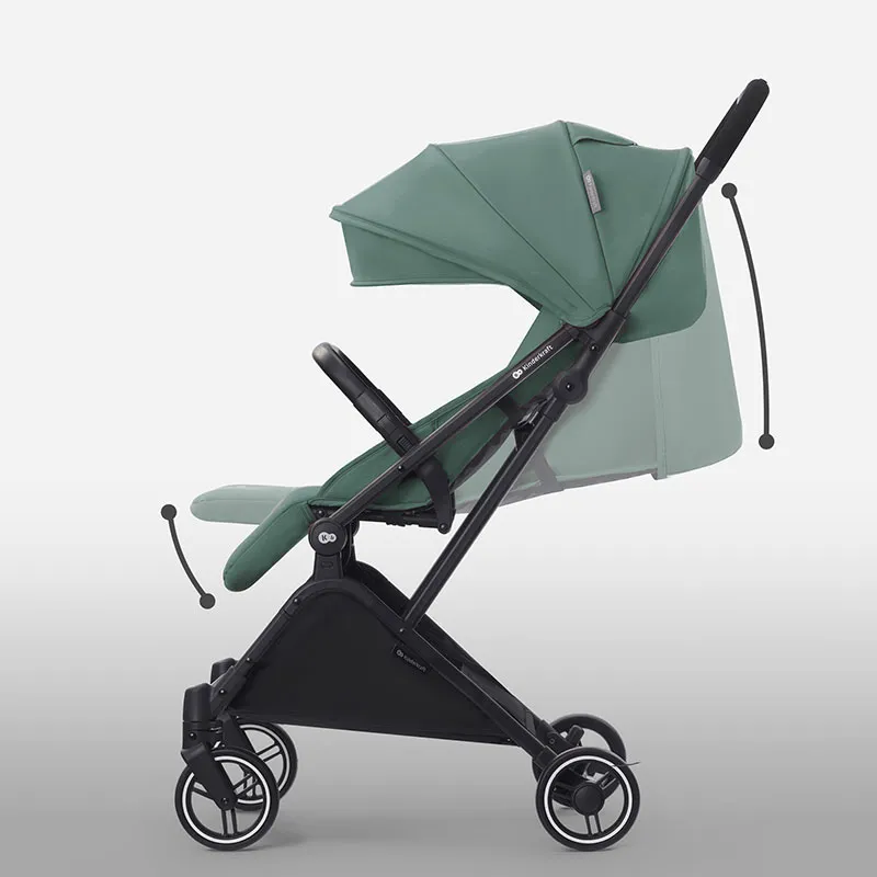 Poussette Compacte INDY 2 Sea Green - 0m+-12