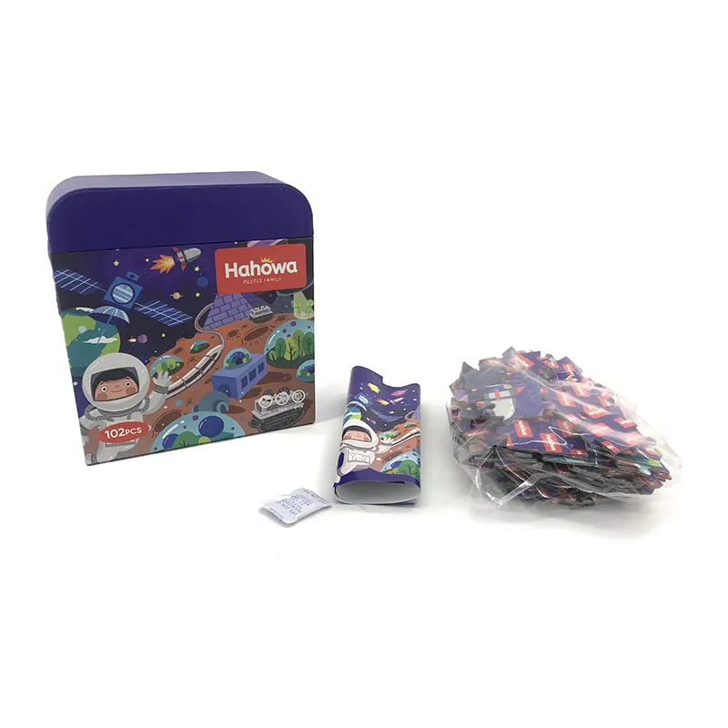 Puzzle circulaire Mars City 102pcs - 36m+-6
