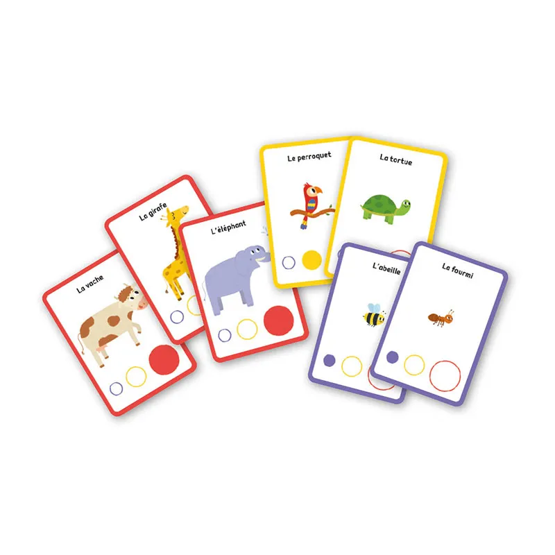 Mon premier jeu de bataille Animaux du monde - 36m+-2