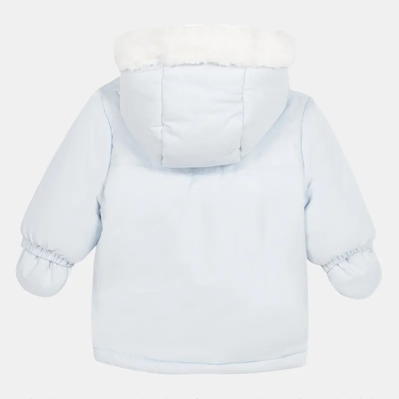 Parka Garcon - Bleu clair-1