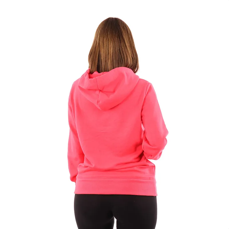 Sweat à capuche Logo Maxi - Rose-1