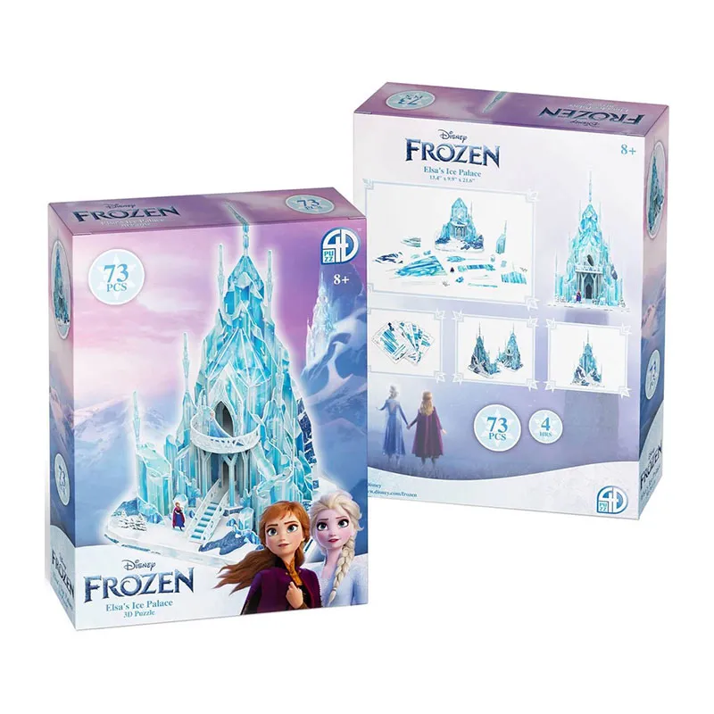Puzzle 3D Palais de la Reine des Neiges 73pcs - 8+-2