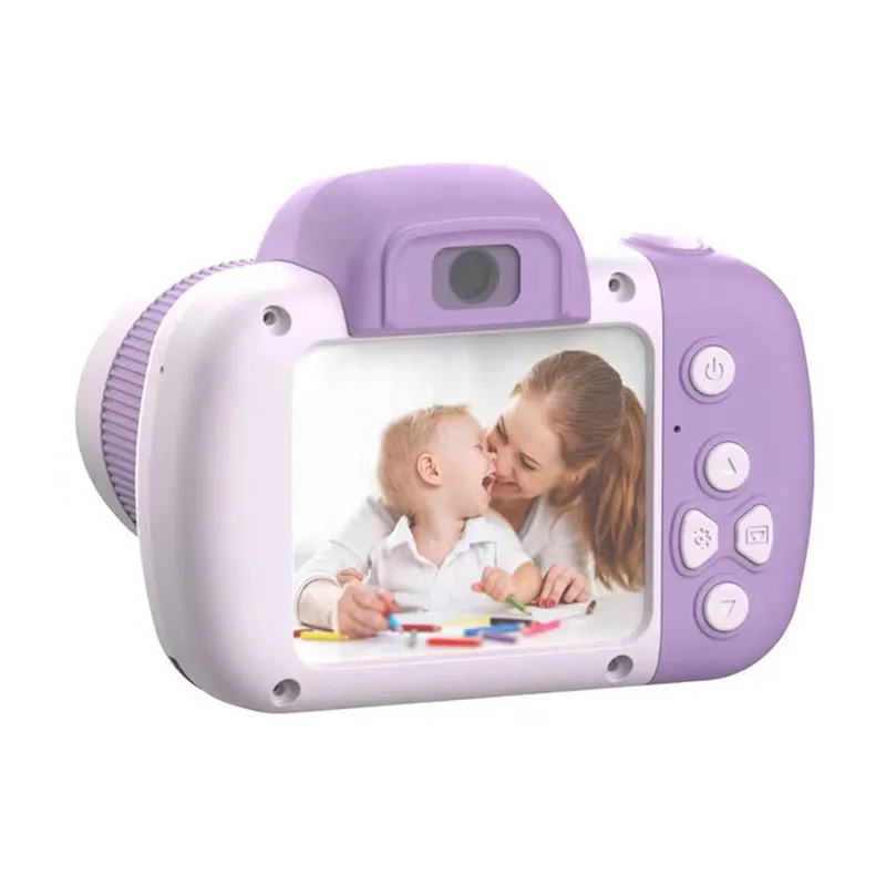 Appareil photo enfant avec flash Reflex Lilas - 6+-2