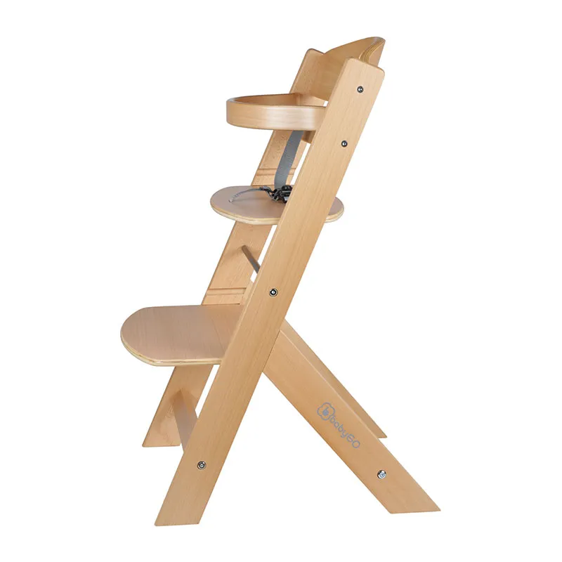 Chaise haute évolutive Family Bois Naturel - 6m+-3
